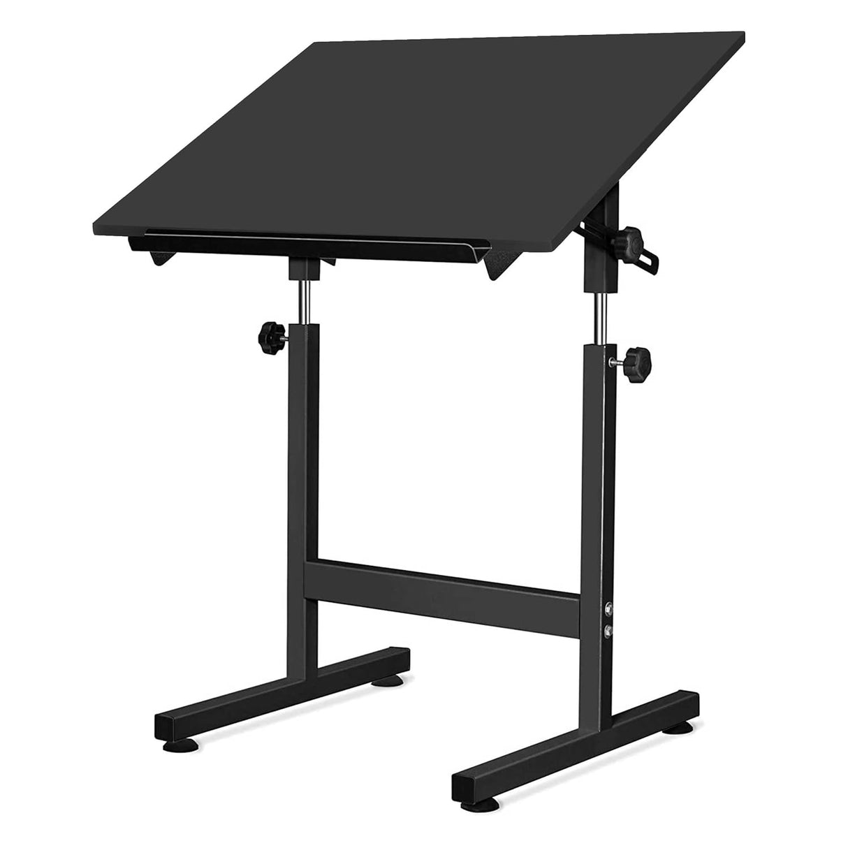 Isomars Drawing & Drafting Table - Scholar | with A1 25.5x35 Inch Size Black Laminated Board | Adjustable Height & Angle | Ideal for Engineers, Architects, Draftsmen, Designers Etc.
