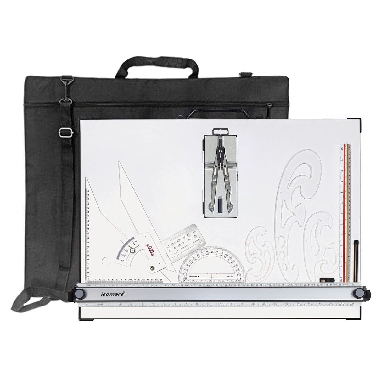 Isomars A2 Architect Drawing Board Kit with Carry Bag