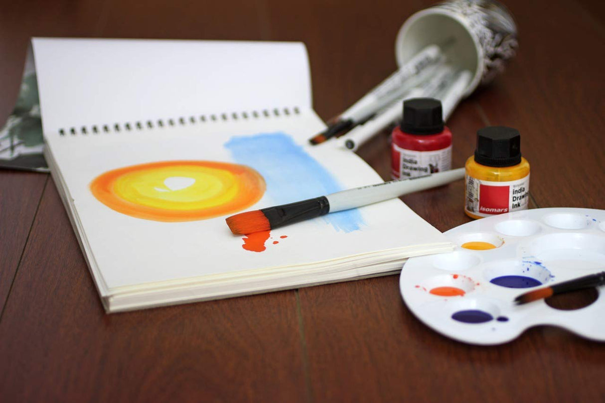 A3 Sketch Pad for Pencil Graphite Ink Crayon Chalk and Light Watercolor
