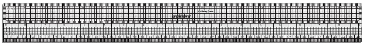 Isomars Fashion Designing Tailoring Scale Set of 8 Rulers