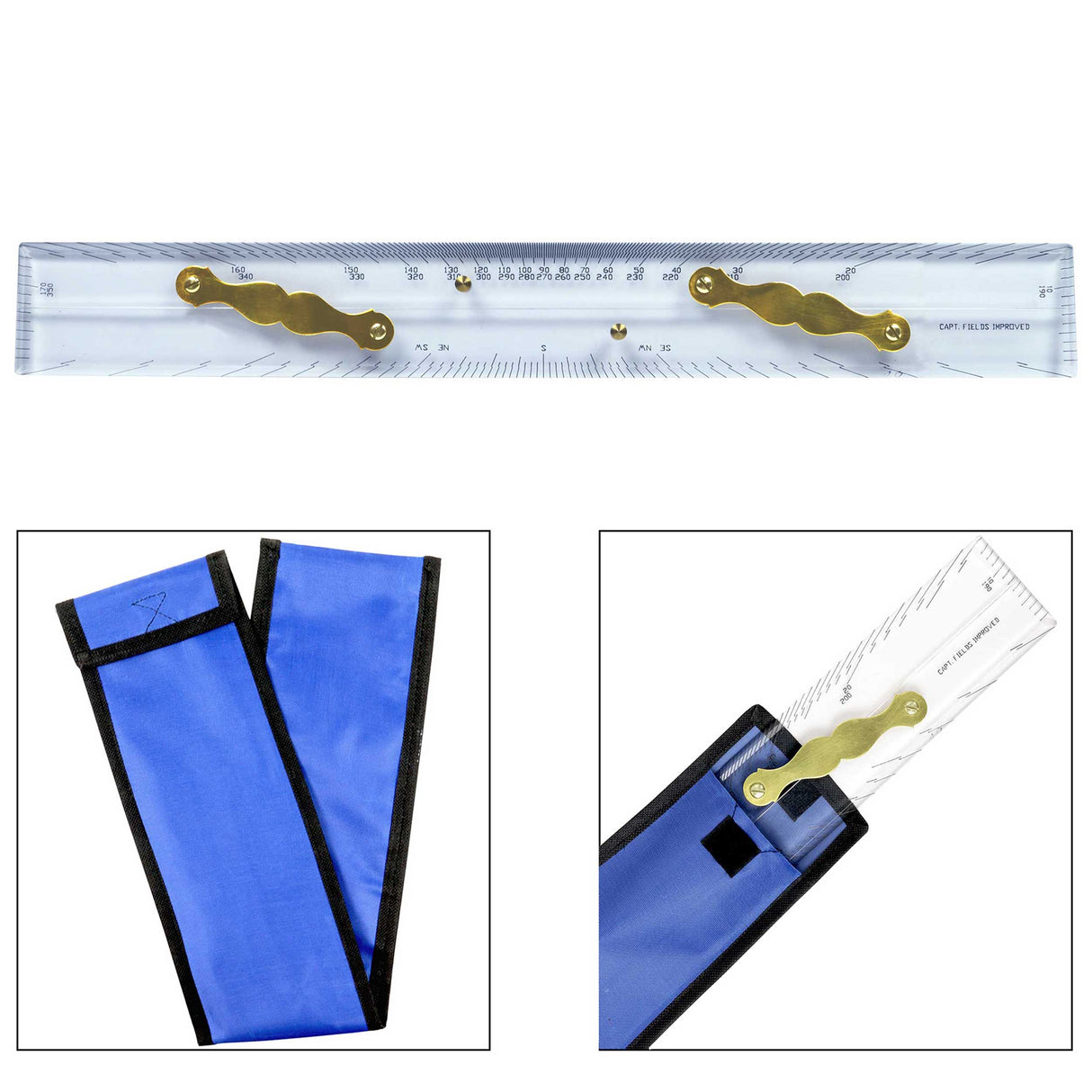 Isomars Marine/Nautical Parallel Bar - Professional 18" - Comes in Protective Cloth Bag