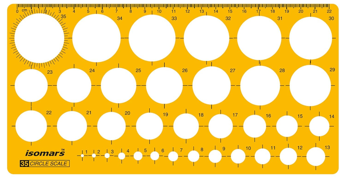 Multifunction Geometry Drafting Scale with Rolling Ruler Circle Template and Shape Template