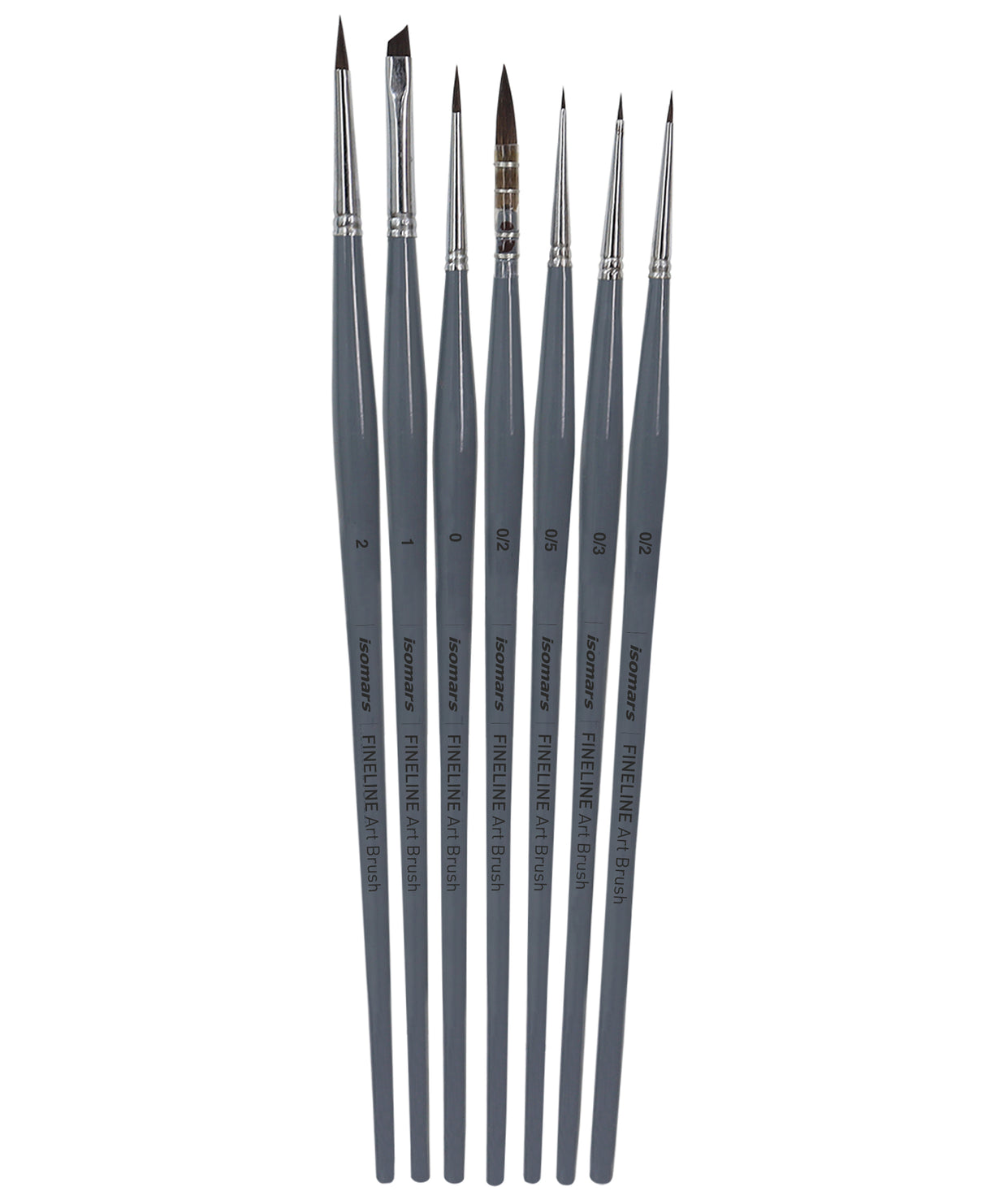 Precision Spotter Brushes For Fine Line Artwork And Decorative Painting