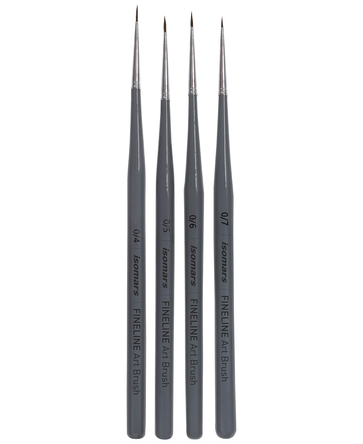Professional Synthetic Detail Paint Brushes For Watercolor Acrylic And Nail Art