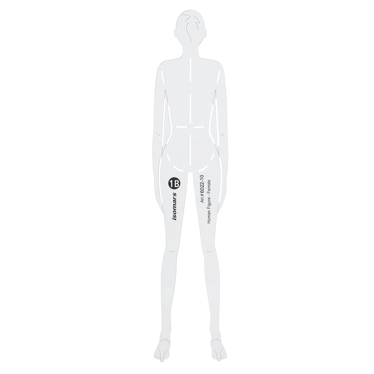 Isomars Female Human Figure Template for Fashion Designing-10 - Isomars