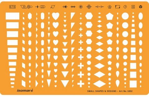 Jewelry Design Template: Multi-Shaped