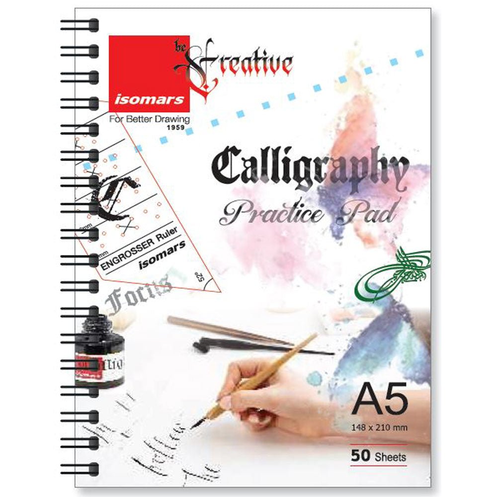Calligraphy Practice Pad A5 - Isomars