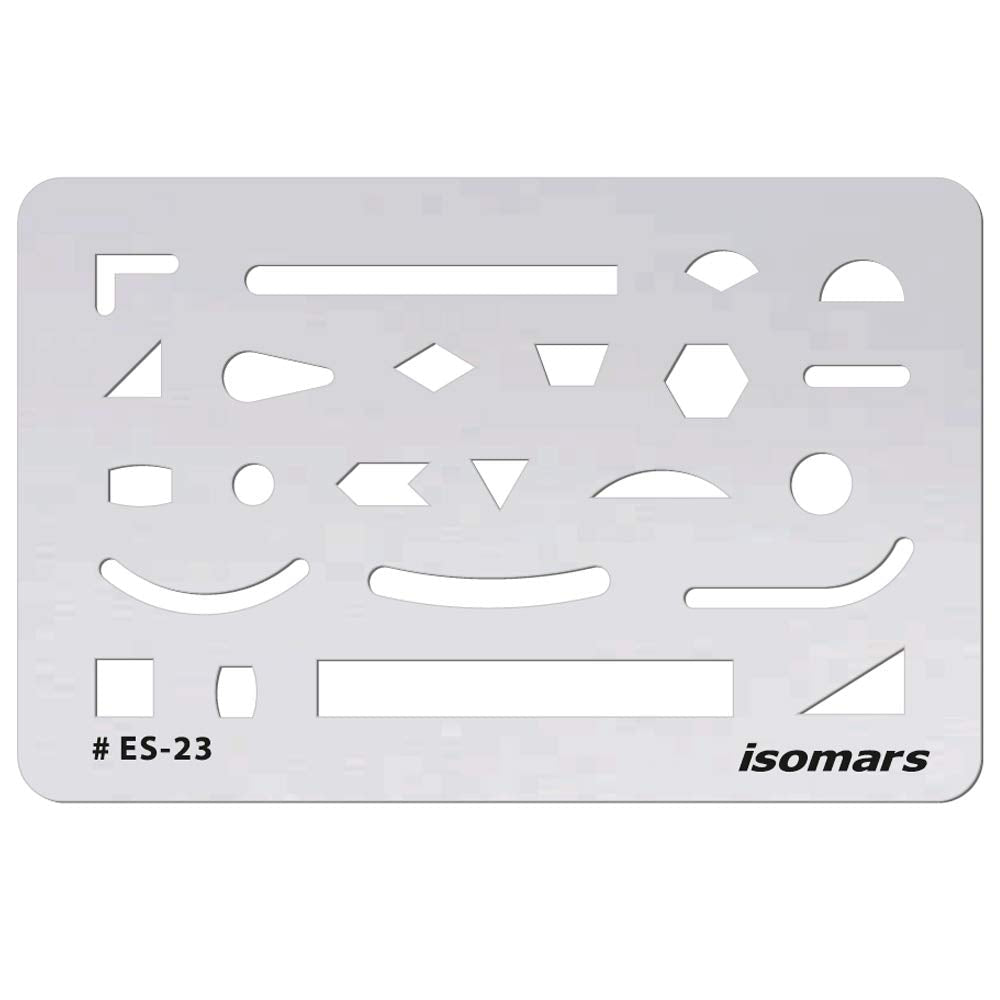 Drafting Brush + Erasing Shield + Mechanical Pencil Combo - Isomars