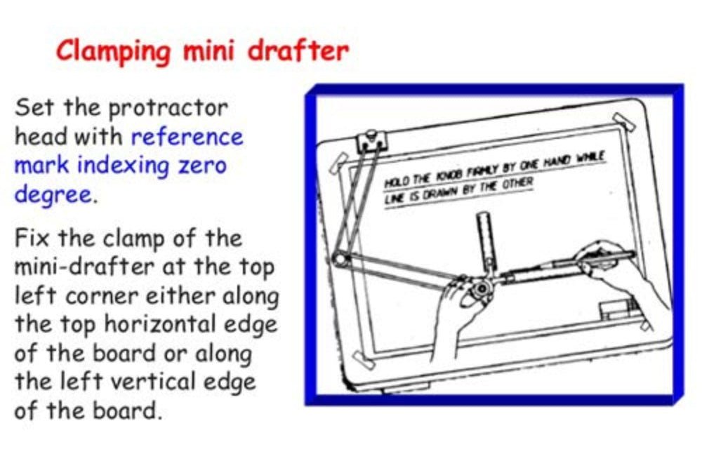ISOMARS Drawing & Drafting Board A2 Size (18.5 x 25 Inches) with Mini Drafter | Professional Drawing Board for Architects, Engineers, Artists & Students - Isomars