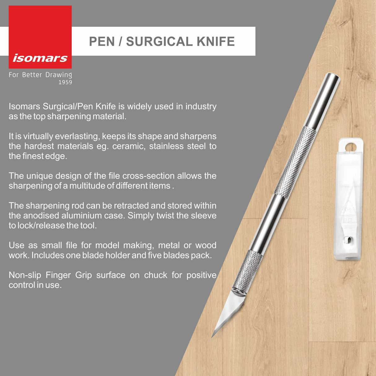Isomars Pen Knife/Surgical Knife (Get A Cutter Free) - Isomars