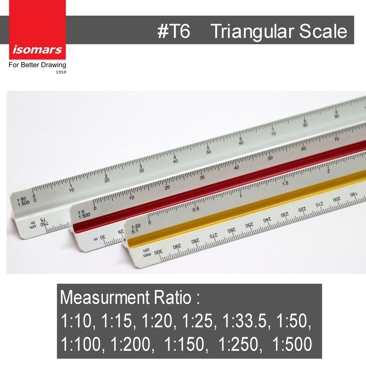 Isomars Triangular Scale T9 - Isomars