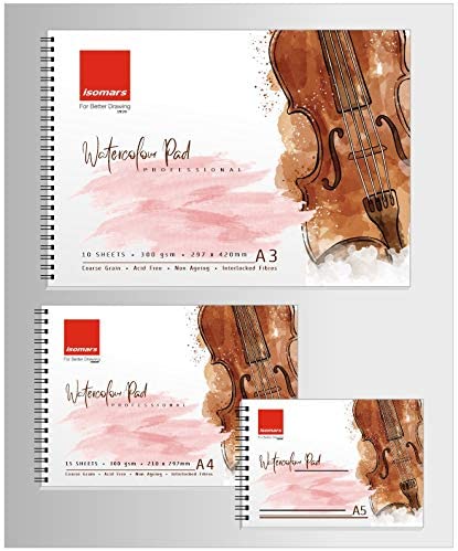 Professional Watercolour Pad A5 - Isomars