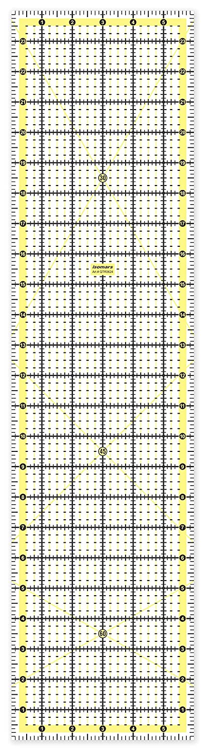 Garment Patchwork Quilting Ruler (6" x 24")