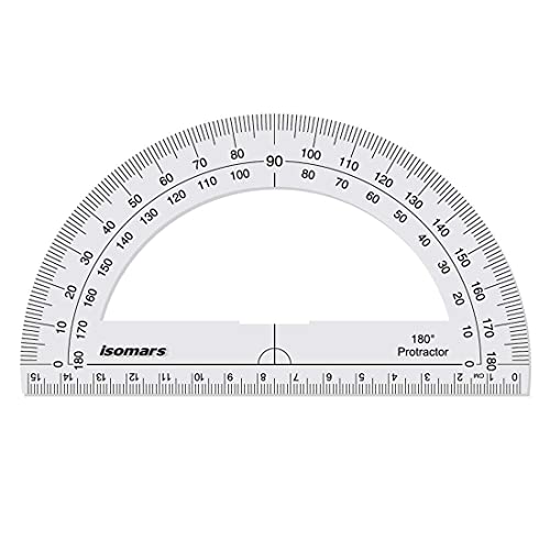Technical Drawing Combo- 10x12 Inches Set Square, Pro Circle, 24 Inches T-Square, & Protractor