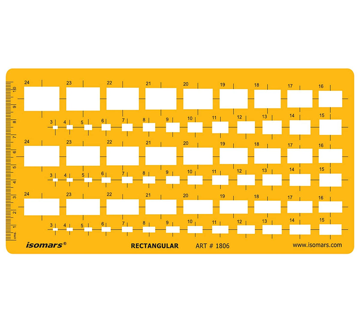 Technical Drawing Templates (Set of 4) - Isomars