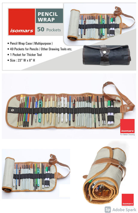 Isomars Pencil Wrap Case - Isomars