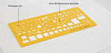 Isomars Electronics Circuit Design Template Stencil