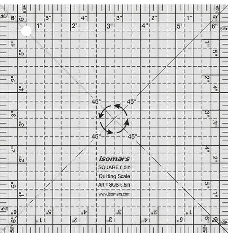 Isomars Quilting Stencil Set of 2 | Quilting Ruler For Fashion Designing