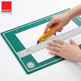 Isomars A3 Self-Healing Cutting Mat with 12 Inch Aluminium Scale & Jumbo Paper Cutter | Precision Cutting Kit for Paper Craft, Artwork, Office, School & DIY Projects