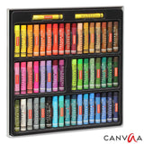 Isomars Oil Pastels, 52 Vibrant Shades, Professional Artist Drawing Set