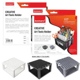 Isomars Creative Art Tools Holder | Desktop Art Supply Organiser (Without tools)