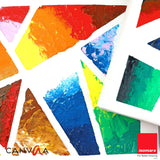 Isomars CANVAA Acrylic Paints - (40ml) - Set of 12 Vibrant Pigminted & Fadeproof Colours 4 - ARTIST SERIES - For Canvas Painting, Scrap Book, Paper Board, Wood & Terracotta