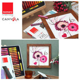 Isomars Oil Pastels, 52 Vibrant Shades, Professional Artist Drawing Set