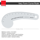 Isomars Fashion Design Ruler Set 15 Professional Drafting Tools for Pattern Making