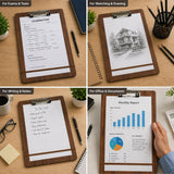 Isomars Clipboard - A4 - Size 33 x 22.8 cm / 13"x9" | Writing Pad