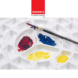 Complete Beginner Painting Kit with Color Mixing Palette and Brush Set