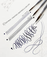 Fine Line Watercolor Brush Set For Artists Students And Hobby Painters