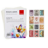 Isomars Watercolour Postcards 10x15cm, 300 GSM, Pack of 12