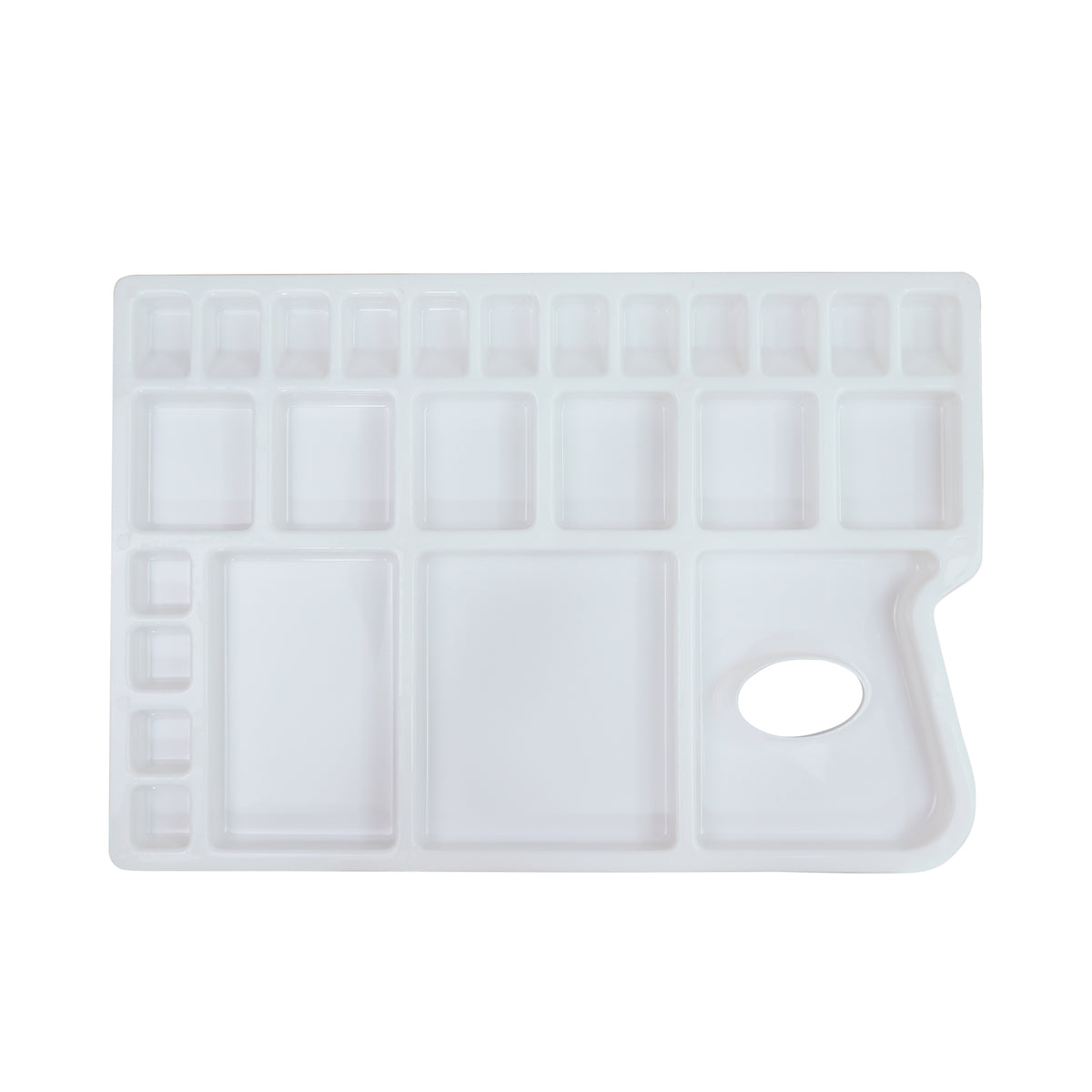 Isomars Artist Colour Palette, 25 Wells, Large Paint Mixing Tray