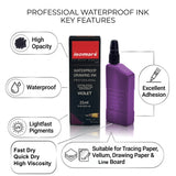 Isomars Technoart Technical Drawing Ink Combo (Set of 9)