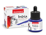 India Waterproof Drawing Ink With Dropper - Set of 6