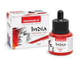 India Waterproof Drawing Ink With Dropper - Set of 6