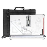 Isomars Drawing And Drafting Kit With A2 Board | Designer Kit with Bag, Triangular Ruler, Set Square, Lead, Lead Sharpner, Protractor & Rapid Compass | Ideal for Students and Professionals