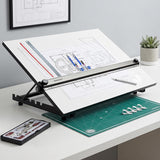 Isomars Drawing Drafting Board -A2 - 18.5"x25.5" Table Model | Set Of 10 - Technical Drawing & Drafting Items Ideal for Architects, Engineers, Designers & Artists Students and Professionals
