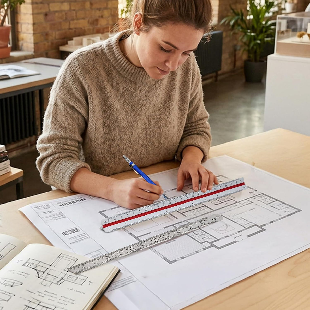 Isomars A2 Drawing Board Table Model Kit (Set of 10 Items) - Comes with 18.5" x 25" Drawing & Drafting Board Ideal for Architects, Engineers, Designers & Artists Students and Professionals