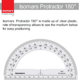 Isomars Drawing And Drafting Kit With A2 Board | Designer Kit with Bag, Triangular Ruler, Set Square, Lead, Lead Sharpner, Protractor & Rapid Compass | Ideal for Students and Professionals