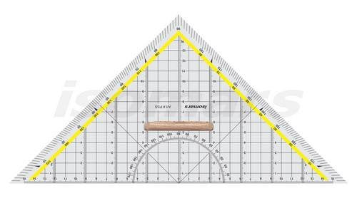 Isomars Nautical Drafting Kit for Marine Chart Plotting and Measurement