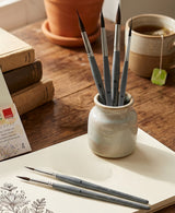 Isomars Professional Needle Liner Brushes For Gouache Acrylic And Watercolor Art