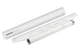 Isomars Rolling Ruler with 12 Inch Scale Multifunction Drafting Tool