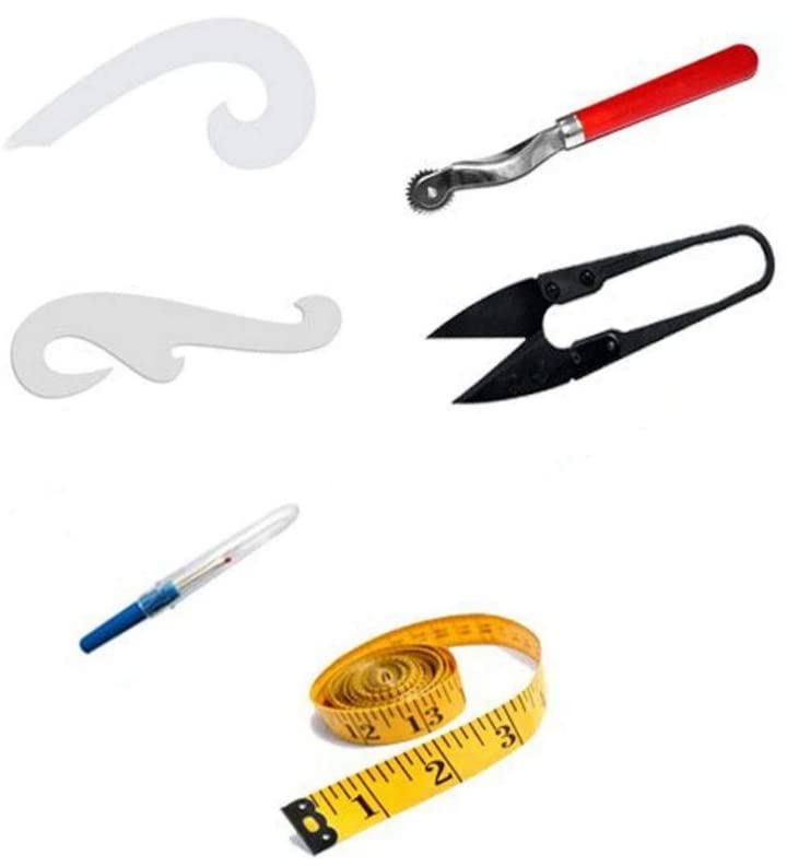 Isomars Sewing Kit Set of 7 for Tailoring and Fashion Designing