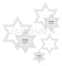 Isomars Star Quilting Shape Scale Set of 3 Article 12 Transparent Patchwork Templates