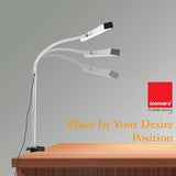 USB Powered Adjustable Brightness Computer Monitor Lamp with Hands Free Overhead Light