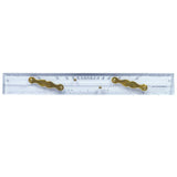 Isomars Marine/Nautical Parallel Bar - Professional 18" - Comes in Protective Cloth Bag