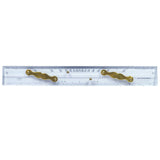 Isomars Marine/Nautical Parallel Bar - Professional 21'' - Comes in Protective Cloth Bag (Ruler-21")
