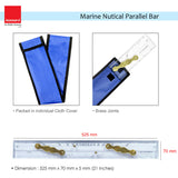 Isomars Marine/Nautical Parallel Bar - Professional 21'' - Comes in Protective Cloth Bag (Ruler-21")