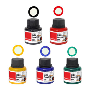 Waterproof Drawing Ink (Set of 5)